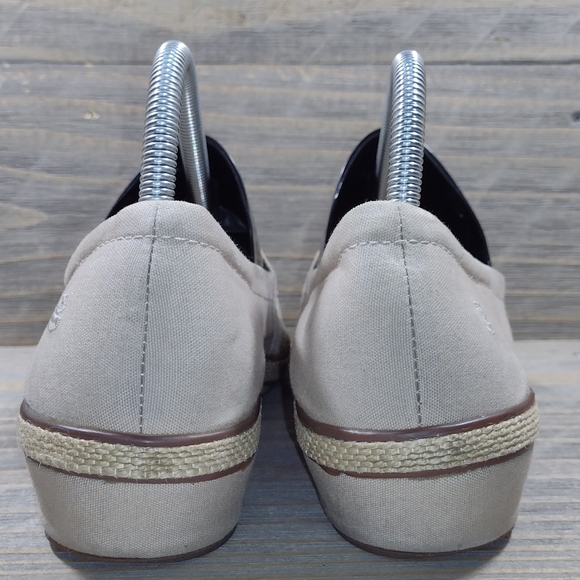 Grasshoppers Loafer Wedge Womens Size 8.5 Beige Tan - Picture 5 of 9